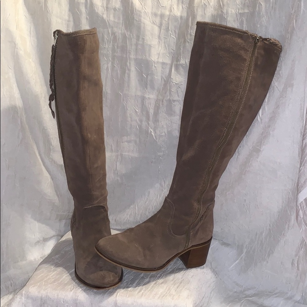 Steve Madden Lasso suede knee high boots